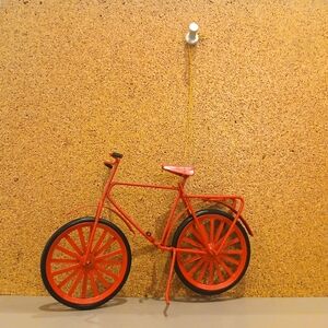 HOST PICK!! Vintage Red Bicycle Ornament